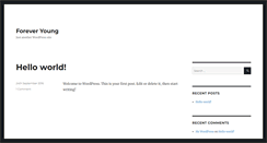 Desktop Screenshot of forever-young-uk.com